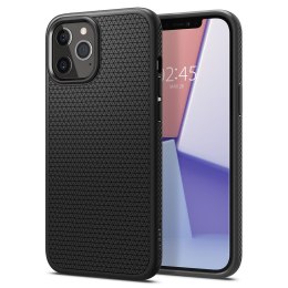 Spigen Liquid Air - Etui do iPhone 12 Pro / iPhone 12 (Czarny) Spigen