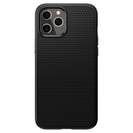 Spigen Liquid Air - Etui do iPhone 12 Pro / iPhone 12 (Czarny) Spigen