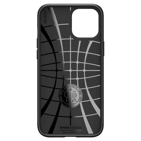 Spigen Liquid Air - Etui do iPhone 12 Pro / iPhone 12 (Czarny) Spigen Spigen Liquid Air - Etui do iPhone 12 Pro / iPhone 12 (Czarny) Spigen