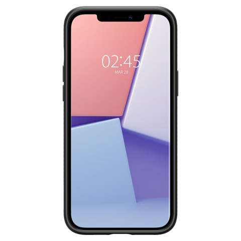 Spigen Liquid Air - Etui do iPhone 12 Pro / iPhone 12 (Czarny) Spigen Spigen Liquid Air - Etui do iPhone 12 Pro / iPhone 12 (Czarny) Spigen