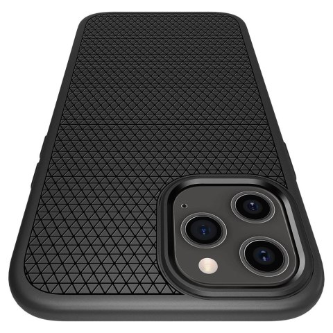 Spigen Liquid Air - Etui do iPhone 12 Pro / iPhone 12 (Czarny) Spigen Spigen Liquid Air - Etui do iPhone 12 Pro / iPhone 12 (Czarny) Spigen