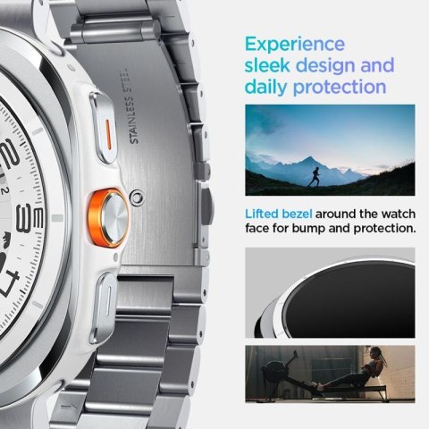 Spigen Modern Fit Band - Bransoleta do Samsung Galaxy Watch Ultra 47 mm (Srebrny) Spigen Spigen Modern Fit Band - Bransoleta do Samsung Galaxy Watch Ultra 47 mm (Srebrny) Spigen