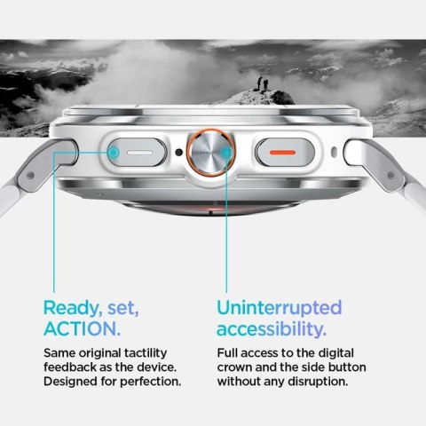 Spigen Modern Fit Band - Bransoleta do Samsung Galaxy Watch Ultra 47 mm (Srebrny) Spigen Spigen Modern Fit Band - Bransoleta do Samsung Galaxy Watch Ultra 47 mm (Srebrny) Spigen
