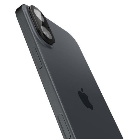 Spigen Optik GLAS.TR Camera Protector 2-Pack - Szkło ochronne na obiektyw do iPhone 16 / 16 Plus (2 szt) (Czarny) Spigen Spigen Optik GLAS.TR Camera Protector 2-Pack - Szkło ochronne na obiektyw do iPhone 16 / 16 Plus (2 szt) (Czarny) Spigen