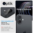 Spigen Optik GLAS.TR Camera Protector 2-Pack - Szkło ochronne na obiektyw do iPhone 16 / 16 Plus (2 szt) (Czarny) Spigen