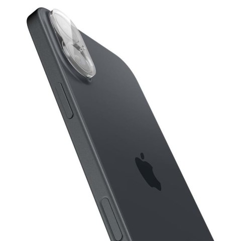 Spigen Optik GLAS.TR Camera Protector 2-Pack - Szkło ochronne na obiektyw do iPhone 16 / 16 Plus (2 szt) (Przezroczysty) Spigen Spigen Optik GLAS.TR Camera Protector 2-Pack - Szkło ochronne na obiektyw do iPhone 16 / 16 Plus (2 szt) (Przezroczysty) Spigen
