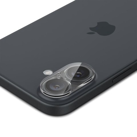 Spigen Optik GLAS.TR Camera Protector 2-Pack - Szkło ochronne na obiektyw do iPhone 16 / 16 Plus (2 szt) (Przezroczysty) Spigen Spigen Optik GLAS.TR Camera Protector 2-Pack - Szkło ochronne na obiektyw do iPhone 16 / 16 Plus (2 szt) (Przezroczysty) Spigen