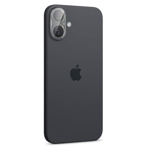 Spigen Optik GLAS.TR Camera Protector 2-Pack - Szkło ochronne na obiektyw do iPhone 16 / 16 Plus (2 szt) (Przezroczysty) Spigen Spigen Optik GLAS.TR Camera Protector 2-Pack - Szkło ochronne na obiektyw do iPhone 16 / 16 Plus (2 szt) (Przezroczysty) Spigen