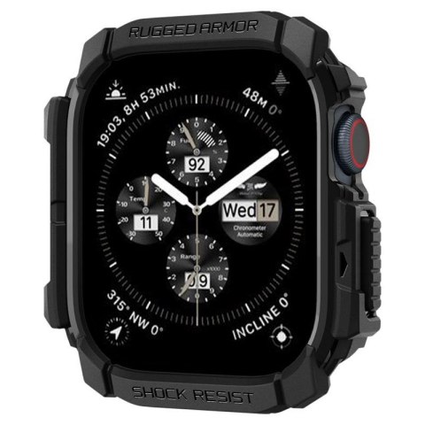Spigen Rugged Armor - Obudowa do Apple Watch 10 46 mm (Matte Black) Spigen Spigen Rugged Armor - Obudowa do Apple Watch 10 46 mm (Matte Black) Spigen