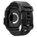 Spigen Rugged Armor Pro - Pasek z obudową do Apple Watch 10 42 mm (Matte Black) Spigen