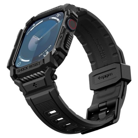Spigen Rugged Armor Pro - Pasek z obudową do Apple Watch 10 42 mm (Matte Black) Spigen Spigen Rugged Armor Pro - Pasek z obudową do Apple Watch 10 42 mm (Matte Black) Spigen