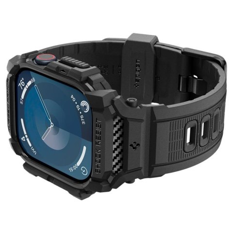 Spigen Rugged Armor Pro - Pasek z obudową do Apple Watch 10 42 mm (Matte Black) Spigen Spigen Rugged Armor Pro - Pasek z obudową do Apple Watch 10 42 mm (Matte Black) Spigen