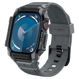 Spigen Rugged Armor Pro - Pasek z obudową do Apple Watch 10 46 mm (Dark Grey) Spigen