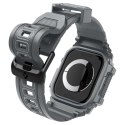 Spigen Rugged Armor Pro - Pasek z obudową do Apple Watch 10 46 mm (Dark Grey) Spigen