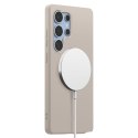 Spigen Silicone Fit Mag MagSafe - Etui do Samsung Galaxy S25 Ultra (Natural Titanium) Spigen