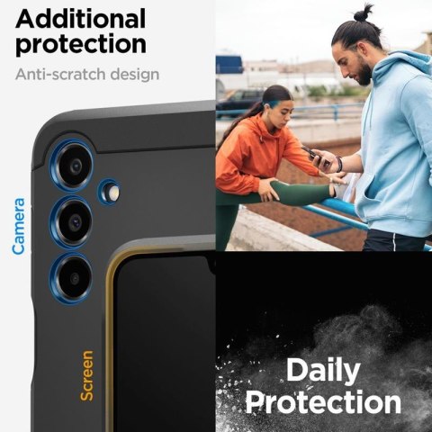 Spigen Tough Armor - Etui do Samsung Galaxy A16 4G/5G (Czarny) Spigen Spigen Tough Armor - Etui do Samsung Galaxy A16 4G/5G (Czarny) Spigen
