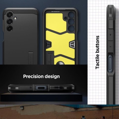 Spigen Tough Armor - Etui do Samsung Galaxy A16 4G/5G (Czarny) Spigen Spigen Tough Armor - Etui do Samsung Galaxy A16 4G/5G (Czarny) Spigen