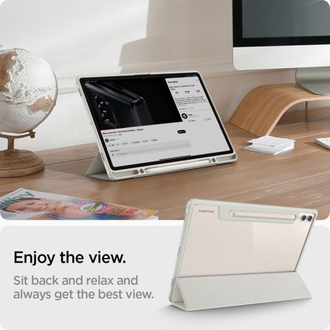 Spigen Ultra Hybrid Pro - Etui do Samsung Galaxy Tab S9+ 12.4"(Szary) Spigen Spigen Ultra Hybrid Pro - Etui do Samsung Galaxy Tab S9+ 12.4"(Szary) Spigen
