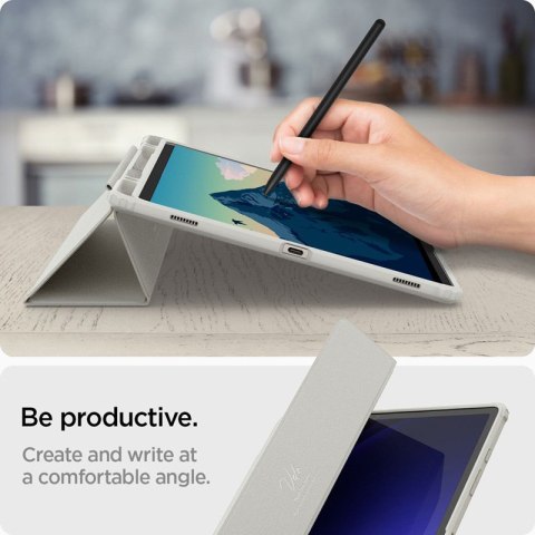 Spigen Ultra Hybrid Pro - Etui do Samsung Galaxy Tab S9+ 12.4"(Szary) Spigen Spigen Ultra Hybrid Pro - Etui do Samsung Galaxy Tab S9+ 12.4"(Szary) Spigen