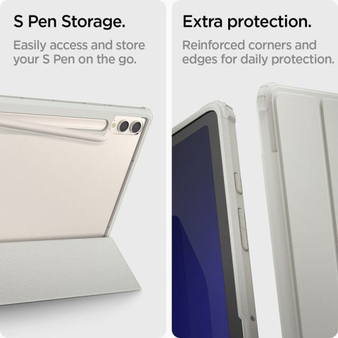 Spigen Ultra Hybrid Pro - Etui do Samsung Galaxy Tab S9+ 12.4"(Szary) Spigen Spigen Ultra Hybrid Pro - Etui do Samsung Galaxy Tab S9+ 12.4"(Szary) Spigen