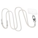 Spigen Universal Strap Set Crossbody & Wrist - Pasek do telefonu na ramię + na nadgarstek (Pearl White) Spigen