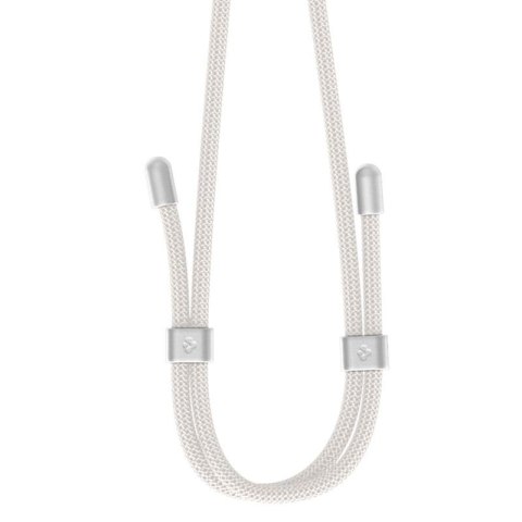 Spigen Universal Strap Set Crossbody & Wrist - Pasek do telefonu na ramię + na nadgarstek (Pearl White) Spigen Spigen Universal Strap Set Crossbody & Wrist - Pasek do telefonu na ramię + na nadgarstek (Pearl White) Spigen