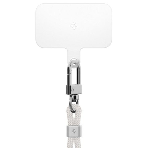 Spigen Universal Strap Set Crossbody & Wrist - Pasek do telefonu na ramię + na nadgarstek (Pearl White) Spigen Spigen Universal Strap Set Crossbody & Wrist - Pasek do telefonu na ramię + na nadgarstek (Pearl White) Spigen