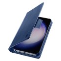 Cellularline Book Case - Etui Samsung Galaxy S24 (granatowy) Cellularline