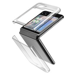 Cellularline Clear Case - Etui Samsung Galaxy Z Flip 5 (przezroczysty) Cellularline