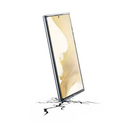 Cellularline Clear Strong - Etui Samsung Galaxy S23 Ultra z ochroną antybakteryjną (przezroczysty) Cellularline