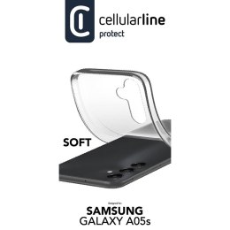 Cellularline Soft - Etui Samsung Galaxy A05s (przezroczysty) Cellularline