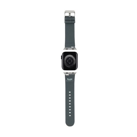 Hello Kitty Heads & Bows Pattern - Pasek do Apple Watch 38/40/41 mm (czarny) Hello Kitty Hello Kitty Heads & Bows Pattern - Pasek do Apple Watch 38/40/41 mm (czarny) Hello Kitty
