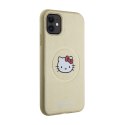 Hello Kitty Leather Kitty Head MagSafe - Etui iPhone 11 (złoty) Hello Kitty
