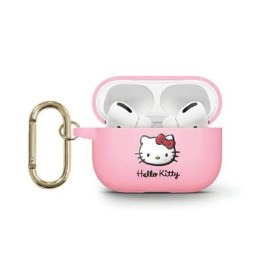 Hello Kitty Silicone 3D Kitty Head - Etui AirPods 3 (różowy) Hello Kitty