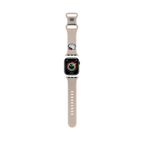 Hello Kitty Silicone Kitty Head - Pasek do Apple Watch 38/40/41 mm (beżowy) Hello Kitty Hello Kitty Silicone Kitty Head - Pasek do Apple Watch 38/40/41 mm (beżowy) Hello Kitty