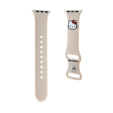 Hello Kitty Silicone Kitty Head - Pasek do Apple Watch 38/40/41 mm (beżowy) Hello Kitty Hello Kitty Silicone Kitty Head - Pasek do Apple Watch 38/40/41 mm (beżowy) Hello Kitty