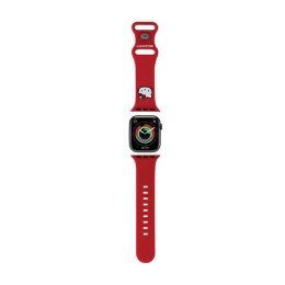 Hello Kitty Silicone Kitty Head - Pasek do Apple Watch 38/40/41 mm (czerwony) Hello Kitty