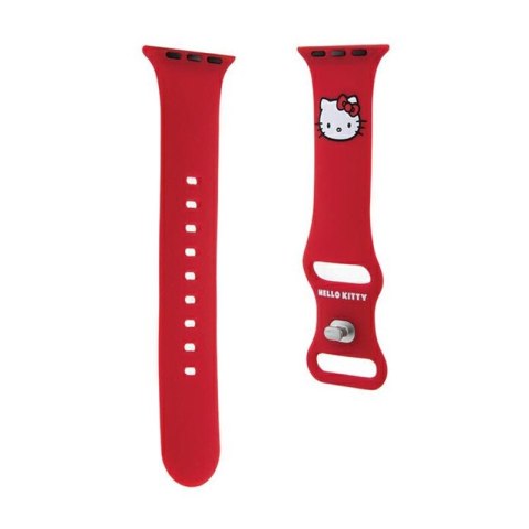 Hello Kitty Silicone Kitty Head - Pasek do Apple Watch 38/40/41 mm (czerwony) Hello Kitty Hello Kitty Silicone Kitty Head - Pasek do Apple Watch 38/40/41 mm (czerwony) Hello Kitty