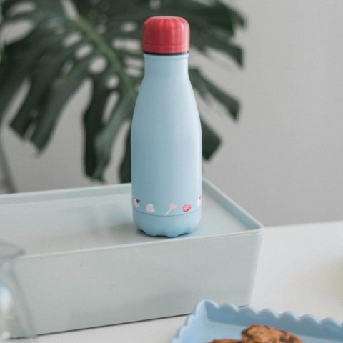 Pusheen - Butelka termiczna ze stali nierdzewnej z kolekcji Purrfect Love 260 ml Pusheen Pusheen - Butelka termiczna ze stali nierdzewnej z kolekcji Purrfect Love 260 ml Pusheen