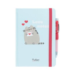 Pusheen - Notanik + długopis latarka z kolekcji Purrfect Love Pusheen