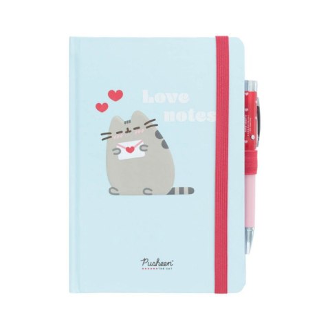 Pusheen - Notanik + długopis latarka z kolekcji Purrfect Love Pusheen Pusheen - Notanik + długopis latarka z kolekcji Purrfect Love Pusheen