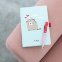 Pusheen - Notanik + długopis latarka z kolekcji Purrfect Love Pusheen