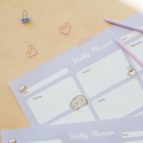 Pusheen - Planner tygodniowy z kolekcji Moments 54 strony A3 Pusheen Pusheen - Planner tygodniowy z kolekcji Moments 54 strony A3 Pusheen