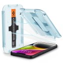 Spigen GLAS.TR EZ FIT 2-Pack - Szkło hartowane do iPhone 16e / iPhone 14 / iPhone 13 Pro / iPhone 13 2 szt Spigen