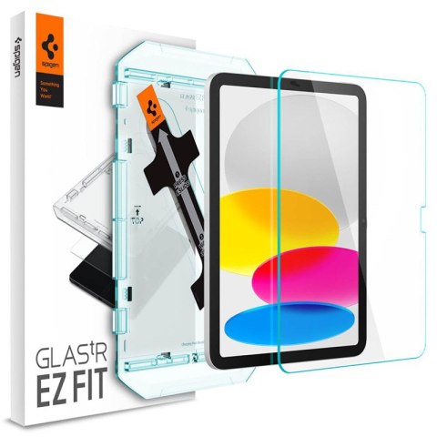 Spigen GLAS.TR EZ FIT - Szkło hartowane do Apple iPad 10.9" (2022) (Przezroczysty) Spigen Spigen GLAS.TR EZ FIT - Szkło hartowane do Apple iPad 10.9" (2022) (Przezroczysty) Spigen