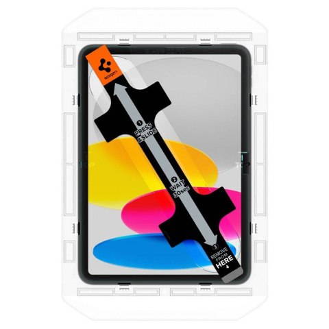 Spigen GLAS.TR EZ FIT - Szkło hartowane do Apple iPad 10.9" (2022) (Przezroczysty) Spigen Spigen GLAS.TR EZ FIT - Szkło hartowane do Apple iPad 10.9" (2022) (Przezroczysty) Spigen