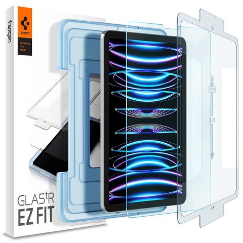 Spigen GLAS.TR EZ FIT - Szkło hartowane do Apple iPad Pro 11" / iPad Air 10.9" (5-4 gen.) (Przezroczysty) Spigen Spigen GLAS.TR EZ FIT - Szkło hartowane do Apple iPad Pro 11" / iPad Air 10.9" (5-4 gen.) (Przezroczysty) Spigen