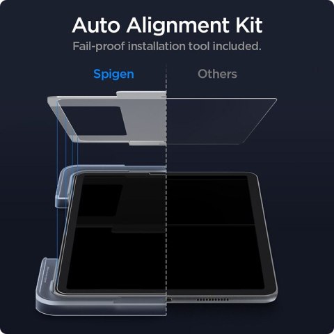 Spigen GLAS.TR EZ FIT - Szkło hartowane do Apple iPad Pro 11" / iPad Air 10.9" (5-4 gen.) (Przezroczysty) Spigen Spigen GLAS.TR EZ FIT - Szkło hartowane do Apple iPad Pro 11" / iPad Air 10.9" (5-4 gen.) (Przezroczysty) Spigen