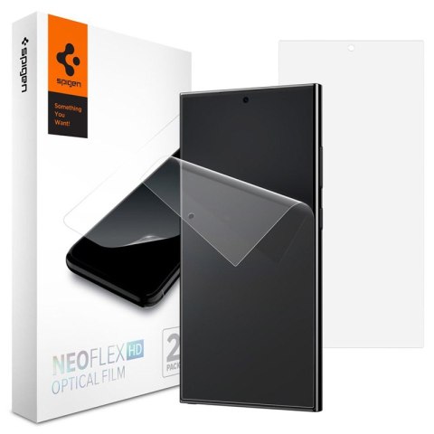 Spigen Neo Flex 2-Pack - Folia ochronna 2 szt. do Samsung Galaxy S24 Ultra (Przezroczysty) Spigen Spigen Neo Flex 2-Pack - Folia ochronna 2 szt. do Samsung Galaxy S24 Ultra (Przezroczysty) Spigen