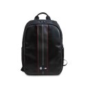 BMW Carbon Red Stripes - Plecak na notebooka 16" (czarny) BMW